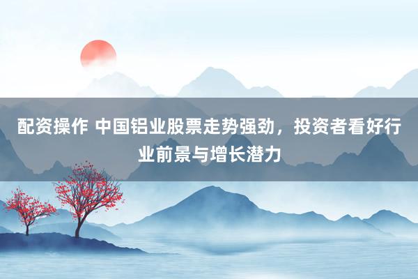 配資操作 中國鋁業股票走勢強勁,投資者看好行業前景與增長潛力